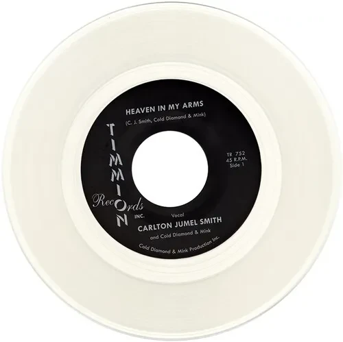 Виниловая пластинка Carlton Jumel Smith – Heaven In My Arms 7" прозрачный винил 2022