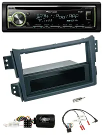 Pioneer DAB USB MP3 Lenkrad CD Autoradio für Opel Agila B Suzuki Splash 2008-201