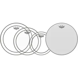 Б/У Набор пластиков для барабана Remo Pinstripe ProPack PP-0110-PS 10", 12", 14" + 14" Coated (набор, 4 шт.)