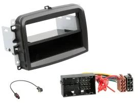 Radioeinbauset DIN Autoradio für Fiat 500 L (ab 2012)