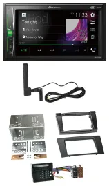 Pioneer MP3 DAB AUX 2DIN Bluetooth Autoradio für Mercedes E-Klasse S211 03-09 Ru