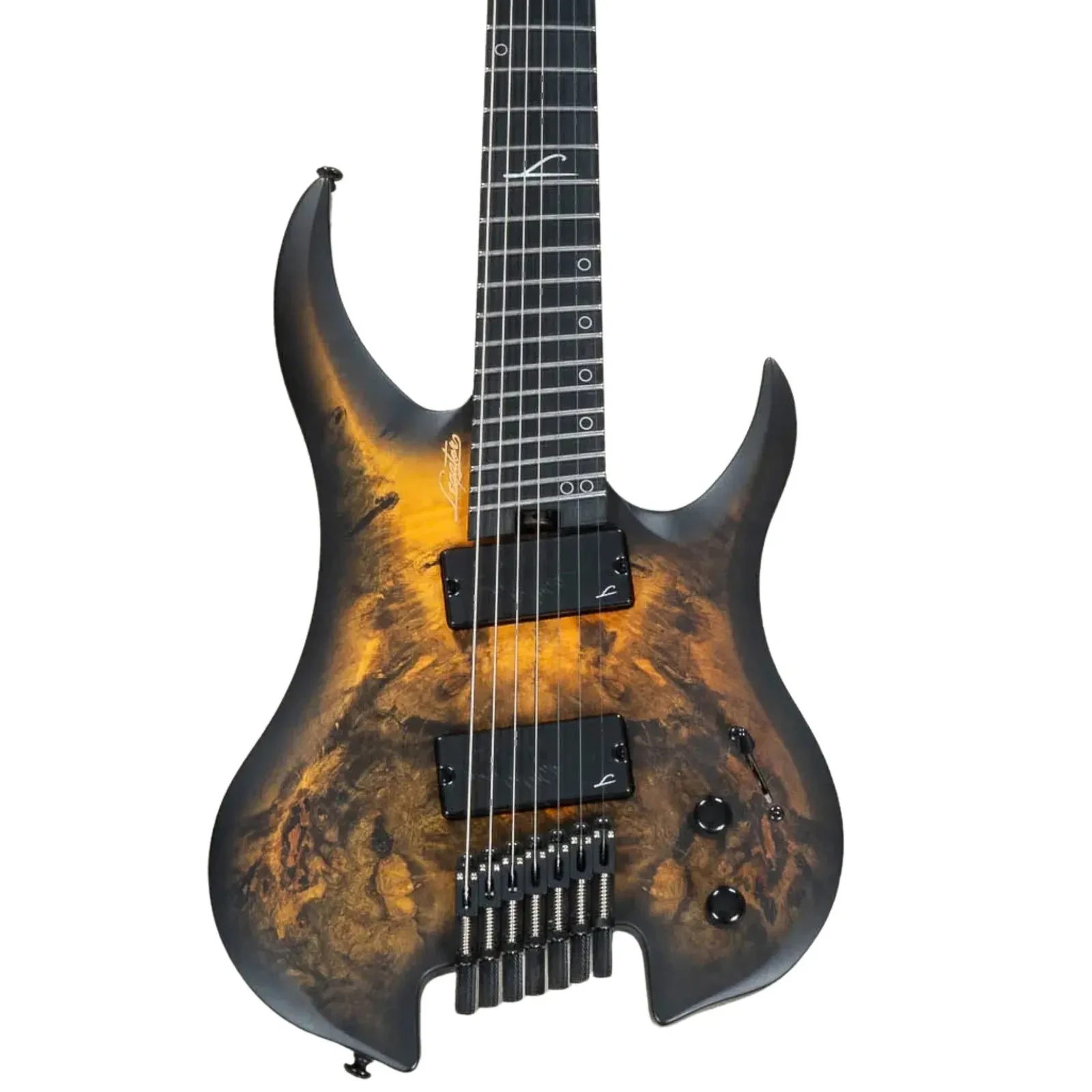 Legator G7FSS Ghost Headless 7-S M-S Electric Guitar, Composite, Death Valley