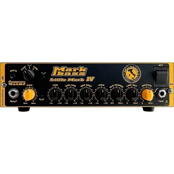 Усилитель для бас-гитары Markbass Little Mark IV 500 Watt Bass Amplifier Head Black