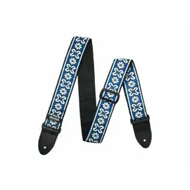 Ремень для гитары Dunlop D67-03BL Jacquard Strap Avalon Blue