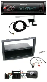 Pioneer Bluetooth DAB USB Lenkrad Autoradio für Renault Megane 2009-2012
