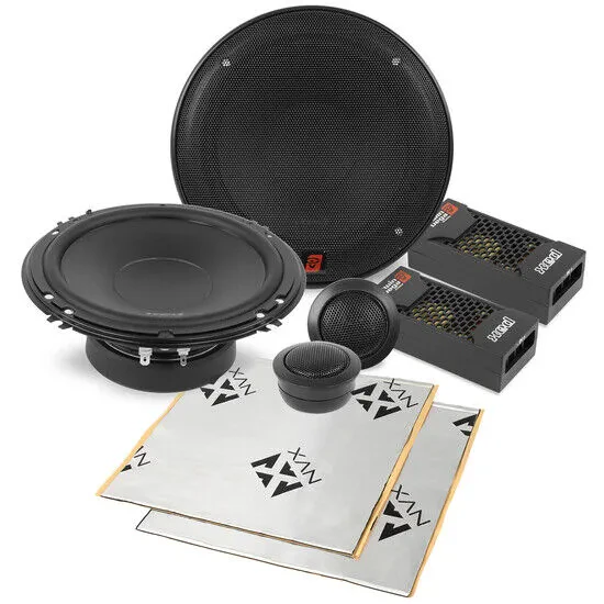 Cerwin-Vega XED650C 6.5" Component Speaker System with Sound Damping