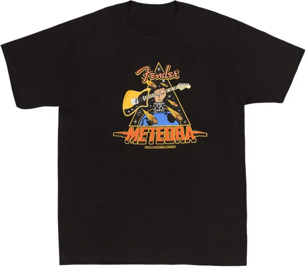 Футболка Fender 919-011-3506 Meteora Black Size L