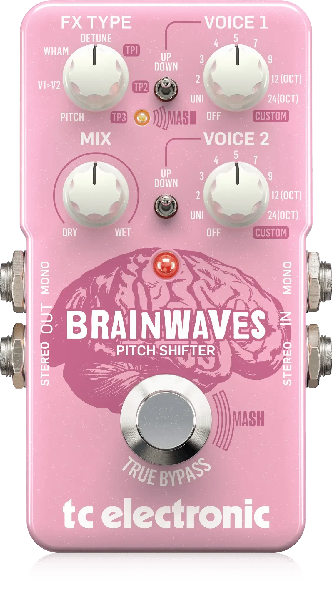 Педаль эффектов для электрогитары TC Electronic Brainwaves Pitch Shifter
