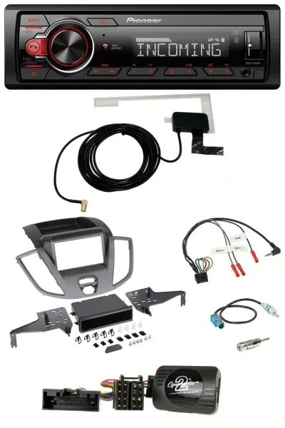 Pioneer USB Lenkrad DAB Bluetooth Autoradio für Ford Transit V363 15-18 ohne Dis