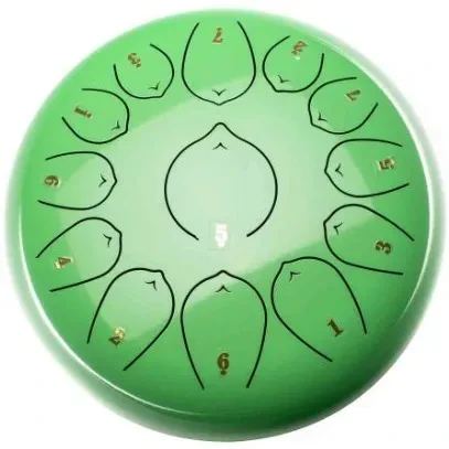 FTD-1213C-GR Глюкофон, 30см, До мажор, зеленый, Foix