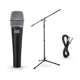 Вокальный микрофон Shure Beta 57A Dynamic Mic with Cable and Stand