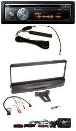 Pioneer CD USB Bluetooth DAB Lenkrad Autoradio für Ford Escort Focus schwarz