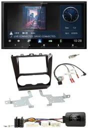 Kenwood Bluetooth 2DIN USB DAB Lenkrad Autoradio für Subaru Forester ab 2015
