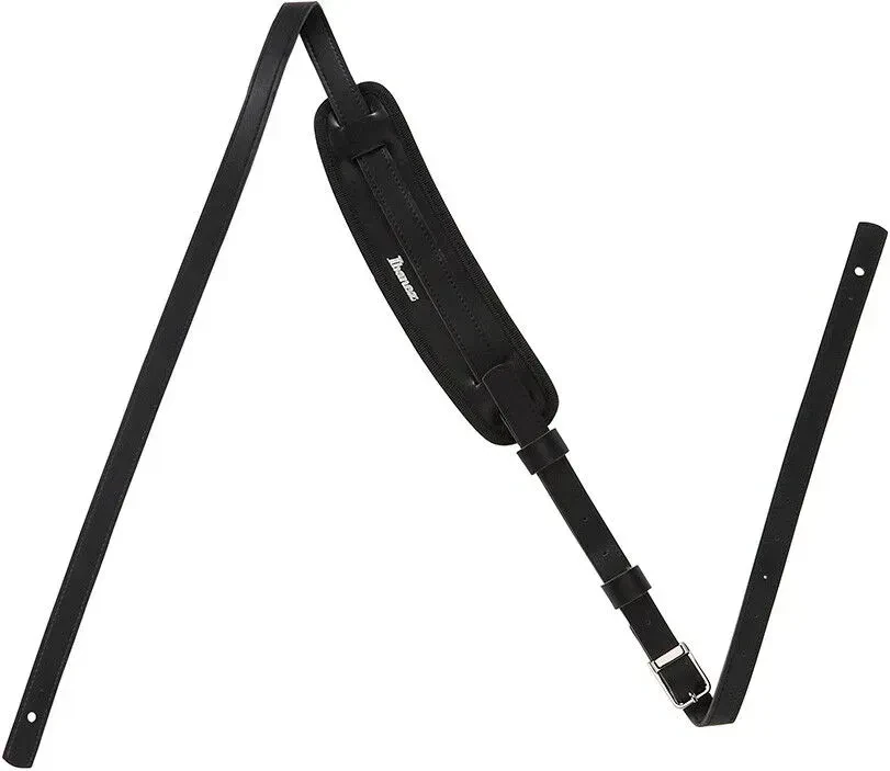 Ремень для гитары Ibanez GSRN50-BK 3 см, черный