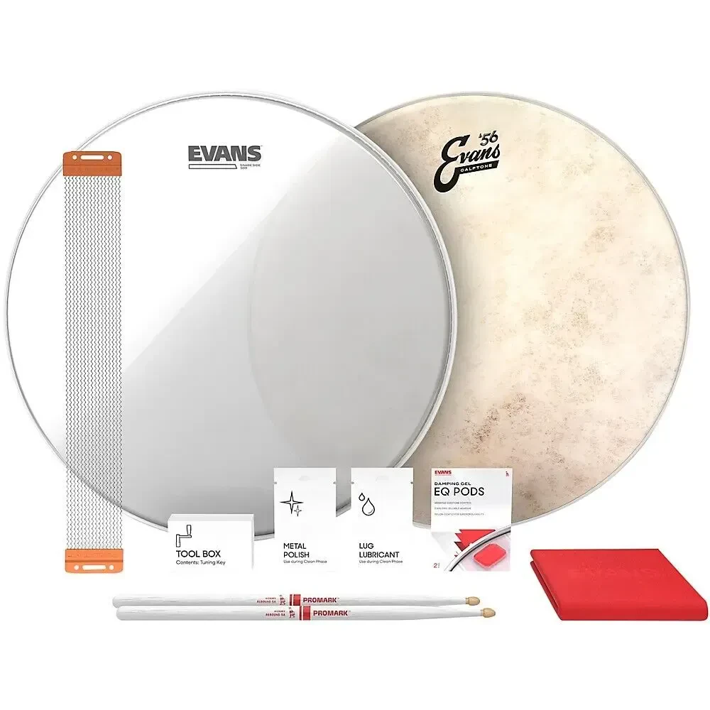 Набор пластиков для малого барабана Evans Calftone Snare Tune Up Kit ESTUK-14C7-1 14"