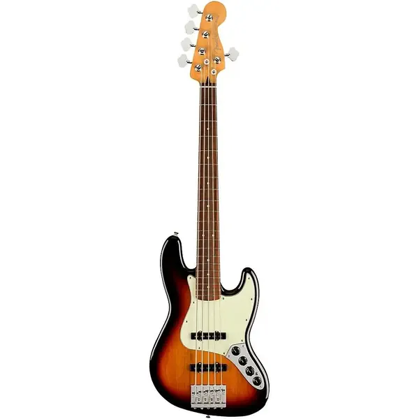 Бас-гитара Fender Player Plus Active Jazz Bass V Pau Ferro FB 3-tone Sunburst