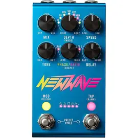 Педаль эффектов для электрогитары Jackson Audio New Wave Stereo Analog Chorus/Vibrato Effects Pedal Blue