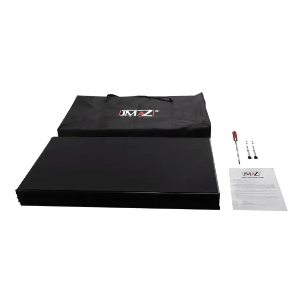 JMAZ Lighting JZ5006 Event Booth Facade (Black) - 5 Detachable Panels