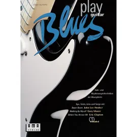 Учебное пособие AMA Verlag Play Blues Guitar Jürgen Kumlehn (+CD)