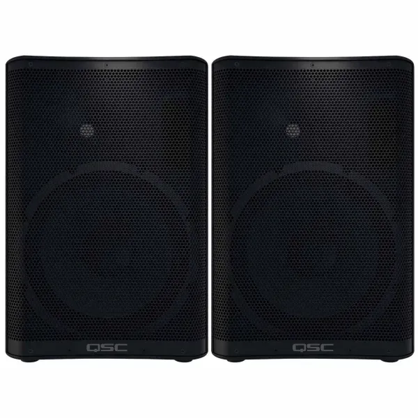 QSC CP12 CP Series 1000 Watt Compact 12" Powered Loudspeakers