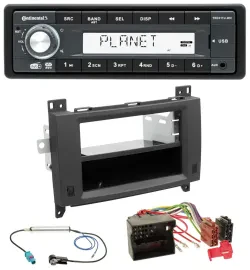 Continental MP3 AUX USB DAB 1DIN Autoradio für Mercedes Vito Viano 06-14 Rubbert