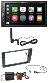 Pioneer USB 2DIN Bluetooth DAB MP3 Autoradio für Audi A4 B7 04-08 Aktivsystem MO