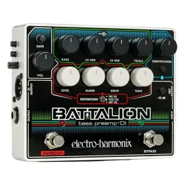 Напольный предусилитель для бас-гитары Electro-Harmonix Battalion Bass Preamp