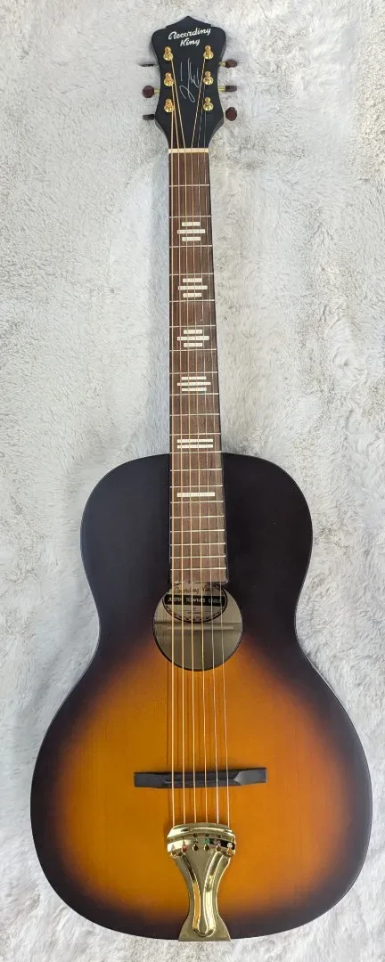 Recording King RPS-JTE-T Justin Townes Earle Single O Acoustic Guitar - B-Stock