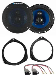 Blaupunkt 250Watt 3-Wege 16,5cm Lautsprecher für Opel Astra ab 05 Corsa ab 06 Fr