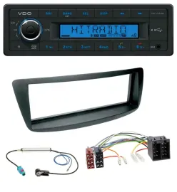 VDO Bluetooth AUX USB MP3 Autoradio für Citroen C1 Peugeot 107 Fakra Phantomeins