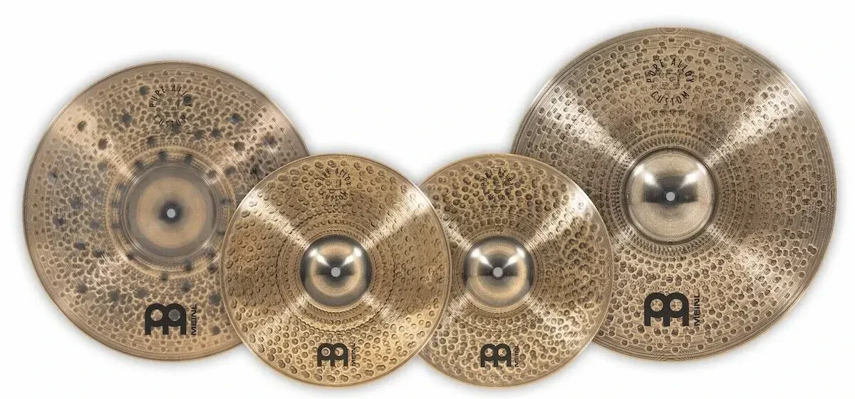 Набор тарелок для барабанов MEINL PAC-CS1 Pure Alloy Custom Complete