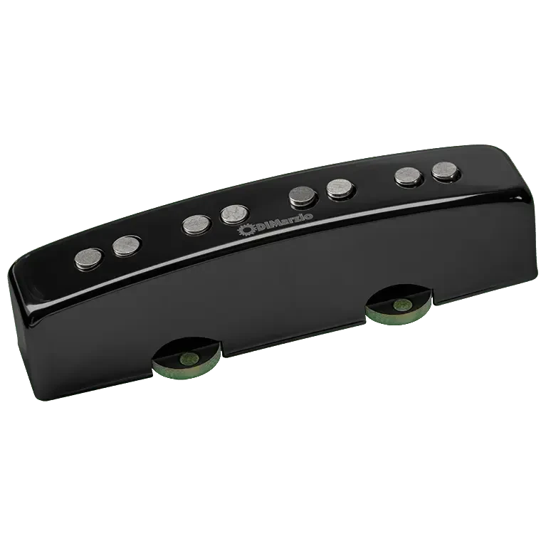 Звукосниматель для бас-гитары DiMarzio DP304GB Sixties J Bridge Gloss Black Metal