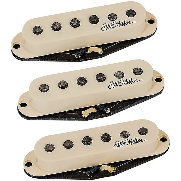 Комплект звукоснимателей для электрогитары Seymour Duncan Custom Shop Steve Miller The Joker White