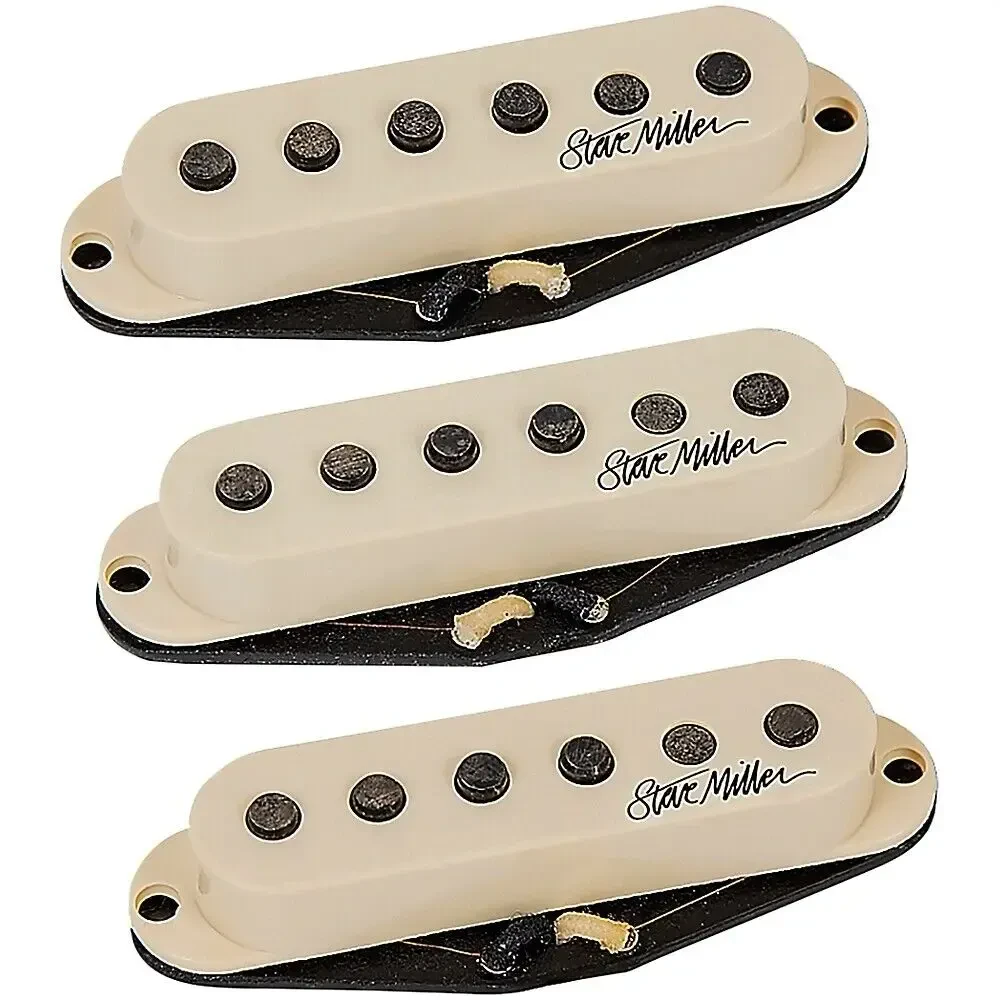 Комплект звукоснимателей для электрогитары Seymour Duncan Custom Shop Steve Miller The Joker White
