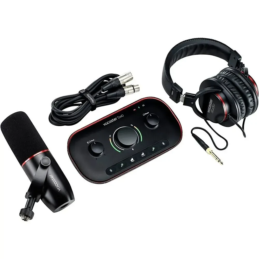 Комплект для подкастов Focusrite Vocaster Two Studio Podcast Set