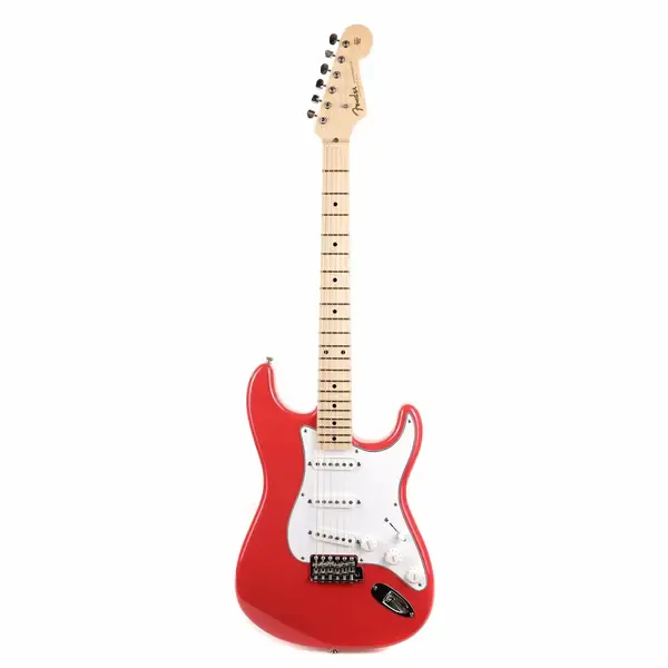 Электрогитара Fender Custom Shop 1957 Stratocaster NOS Fiesta Red with Matching Skunk Stripe