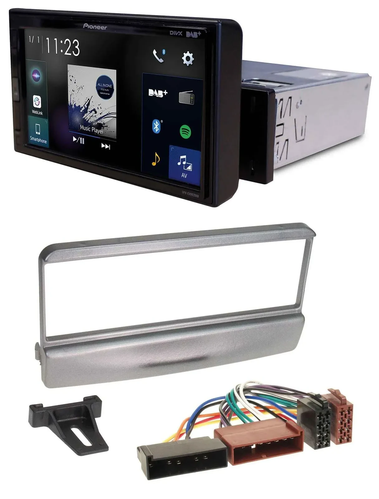 Pioneer DAB MP3 Bluetooth USB Autoradio für Ford Mondeo 96-02 Transit bis 06 Pum