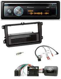 Pioneer Lenkrad DAB USB CD Bluetooth Autoradio für Skoda Fabia 5J 2007-2014