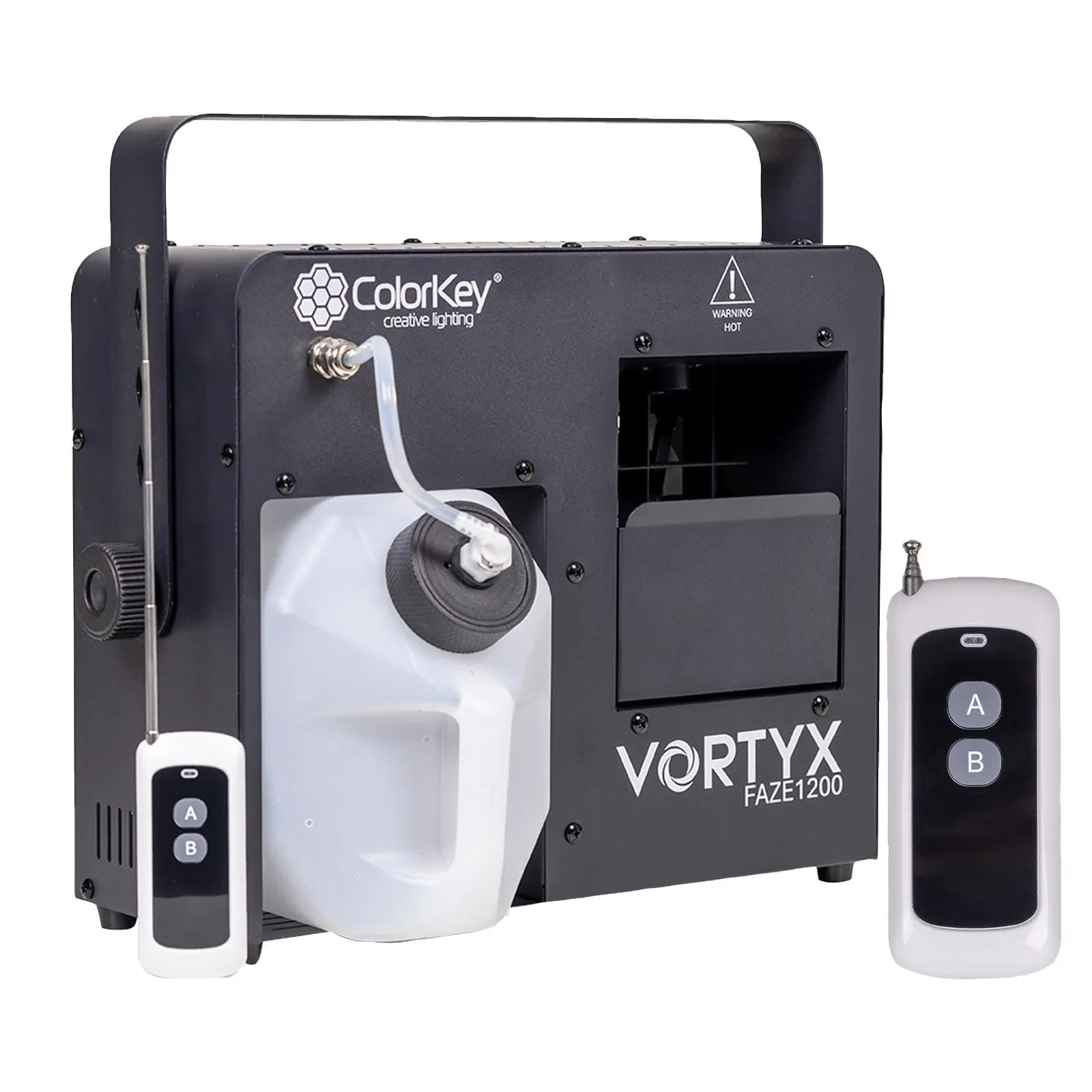 ColorKey CKU-7910 VORTYX Faze 1200W DMX Fog Haze Faze Effect Machine idjnow