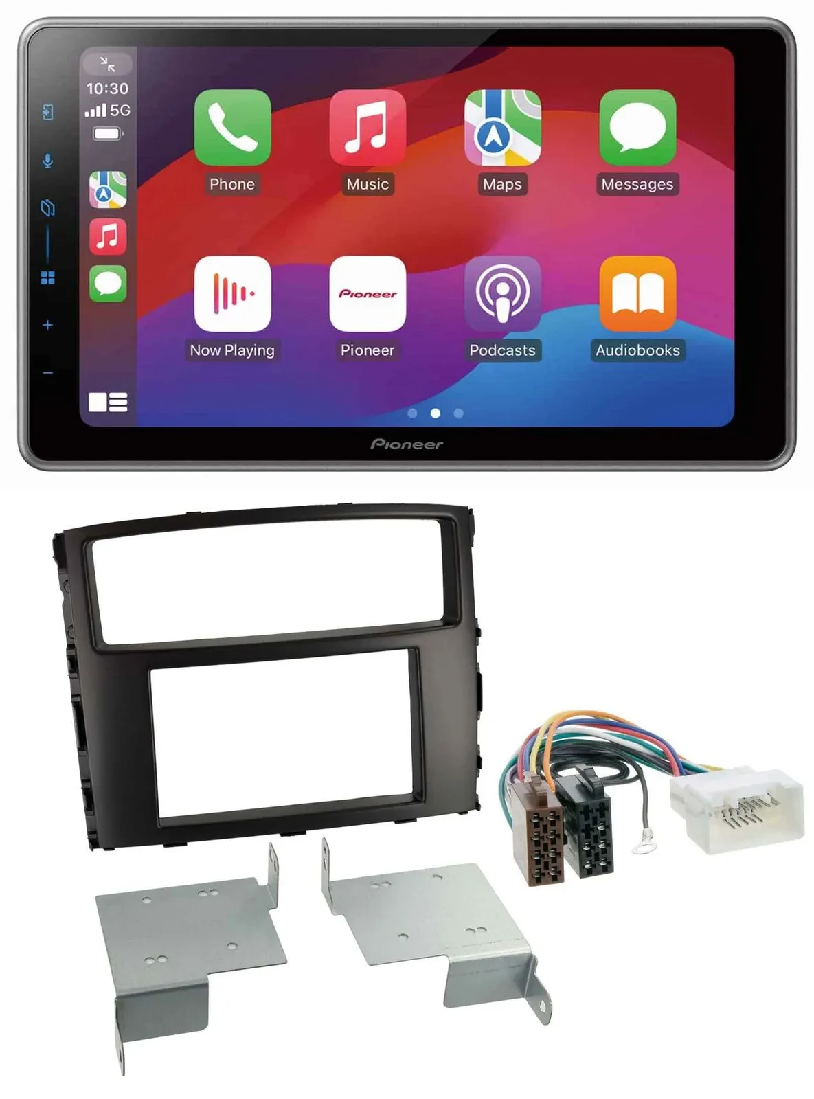 Pioneer MP3 USB DAB Bluetooth 2DIN Autoradio für Mitsubishi Pajero Shogun ab 14