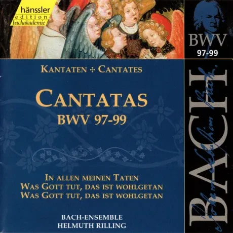 JOHANN SEBASTIAN BACH - Cantatas Bwv 97-99 (CD)