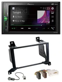 Pioneer 2DIN MP3 DAB USB Bluetooth Autoradio für Hyundai Santa Fe CM 09-12