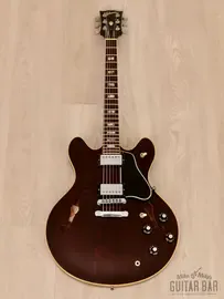 Полуакустическая электрогитара Gibson ES-335 TD Vintage Semi-Hollow Wine Red USA 1980 w/Case