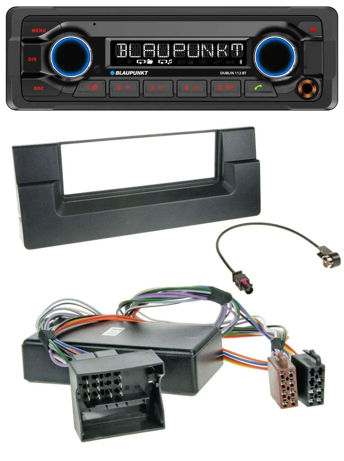Blaupunkt MP3 Bluetooth USB AUX Autoradio für BMW X5 E53 5er E39 Aktivsystem Qua