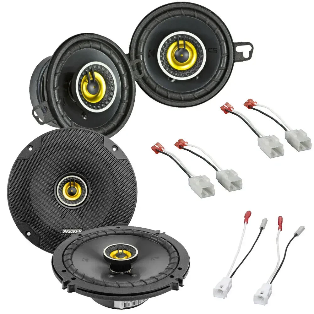 Динамики для Jeep Liberty (2002–2007) Kicker (набор)