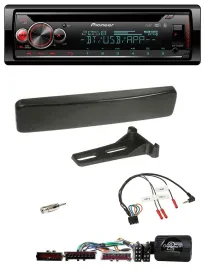 Pioneer Lenkrad DAB CD Bluetooth USB Autoradio für Ford Focus Mondeo schwarz