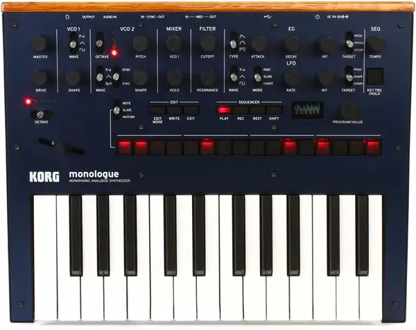 Синтезатор KORG MONOLOGUE-BL