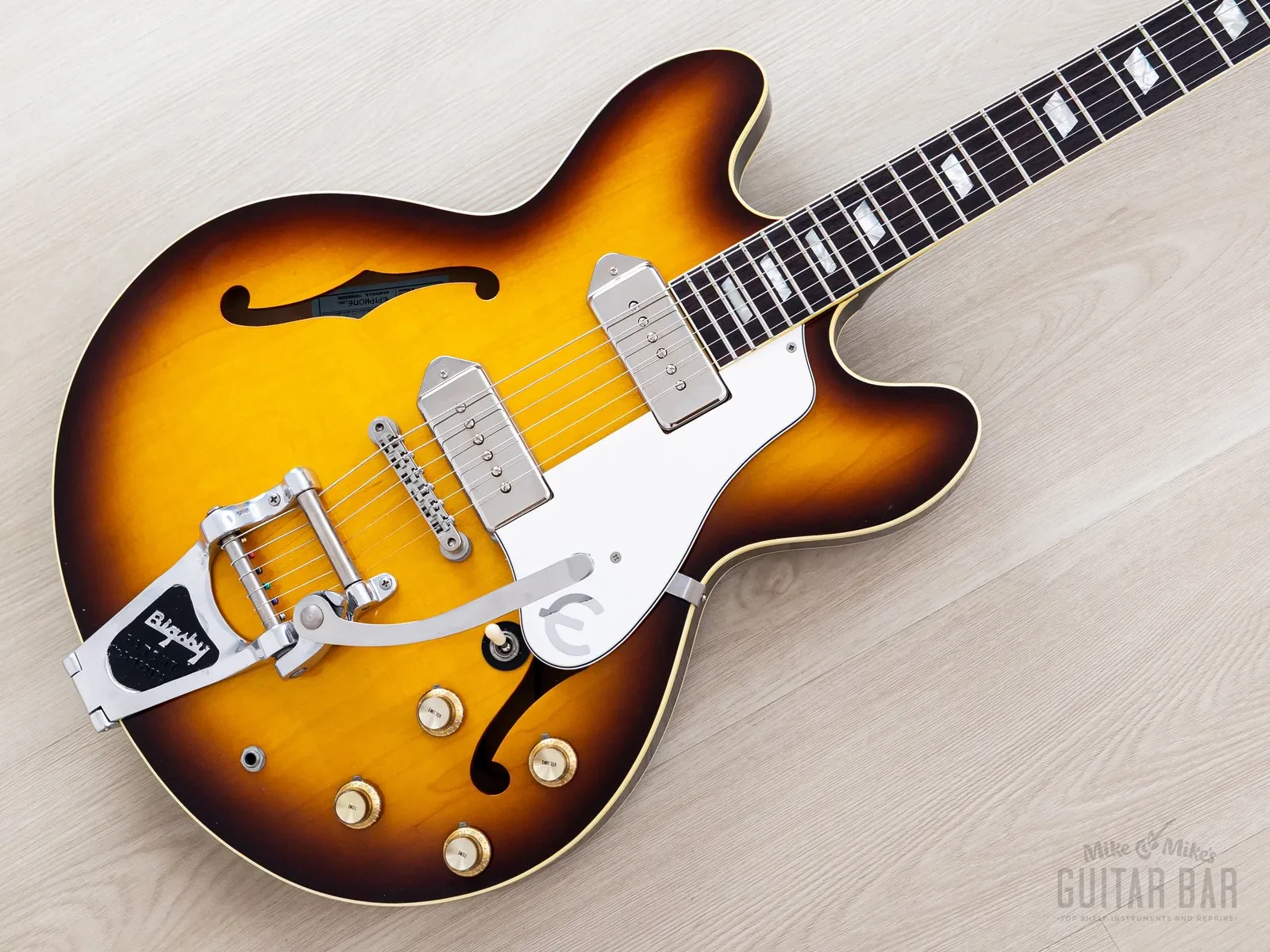 2000s Epiphone Casino 1964 Limited Edition w/ Bigsby & Case, Japan Terada