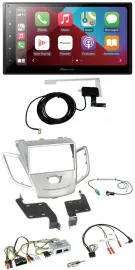 Pioneer USB Bluetooth DAB Lenkrad 2DIN Autoradio für Ford Fiesta 2010-2017 silbe