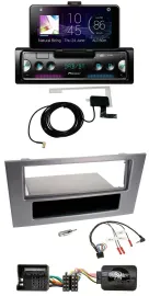 Автомагнитола для Ford Mondeo 2004–2007 Pioneer DAB, Bluetooth, USB, поддержка кнопок на руле, антрацит